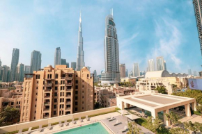 Full Burj Khalifa View! Brand New 2 Bedrooms! 5min walk From Dubai Mall!